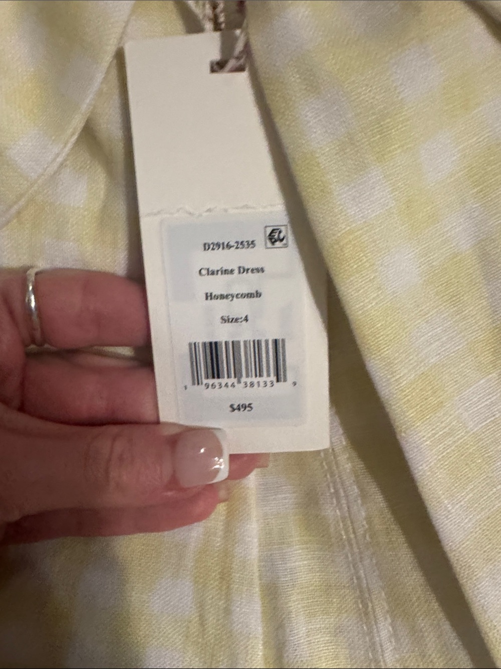 NWT loveshackfancy Dress size 4 - Picture 2 of 3
